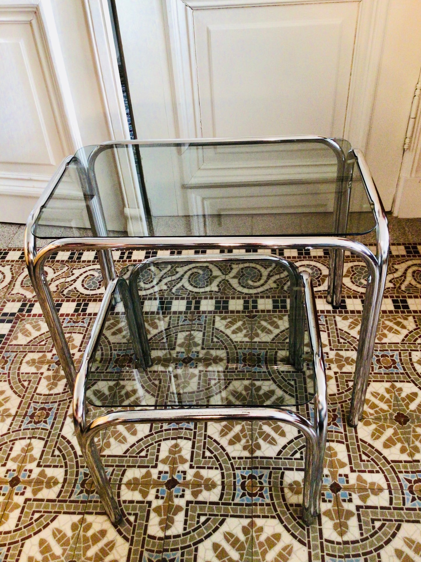 Vintage bijzettafeltjea