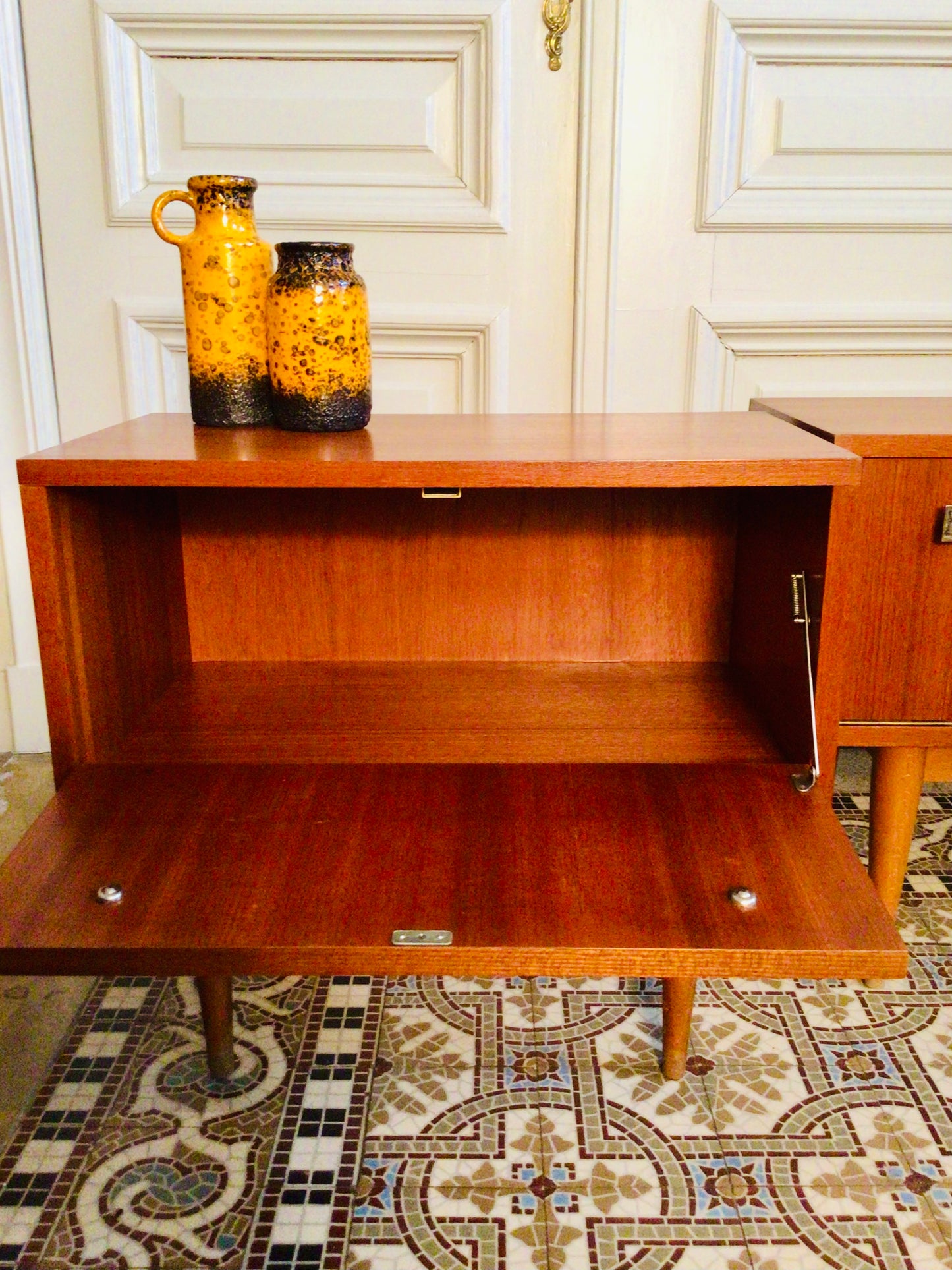 Vintage nachtkastjes