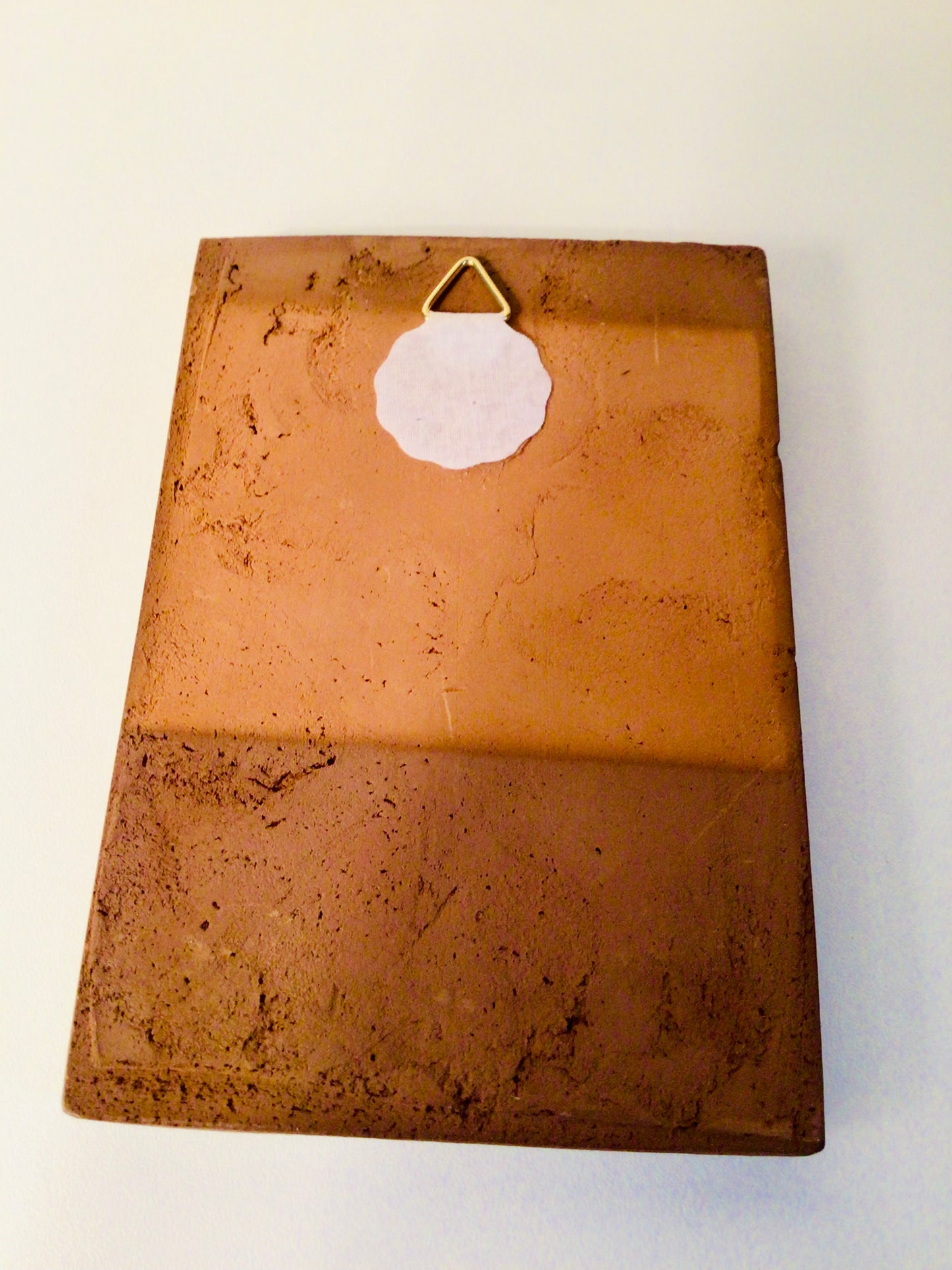 Vintage Oswald Tieberghien wandkeramiek