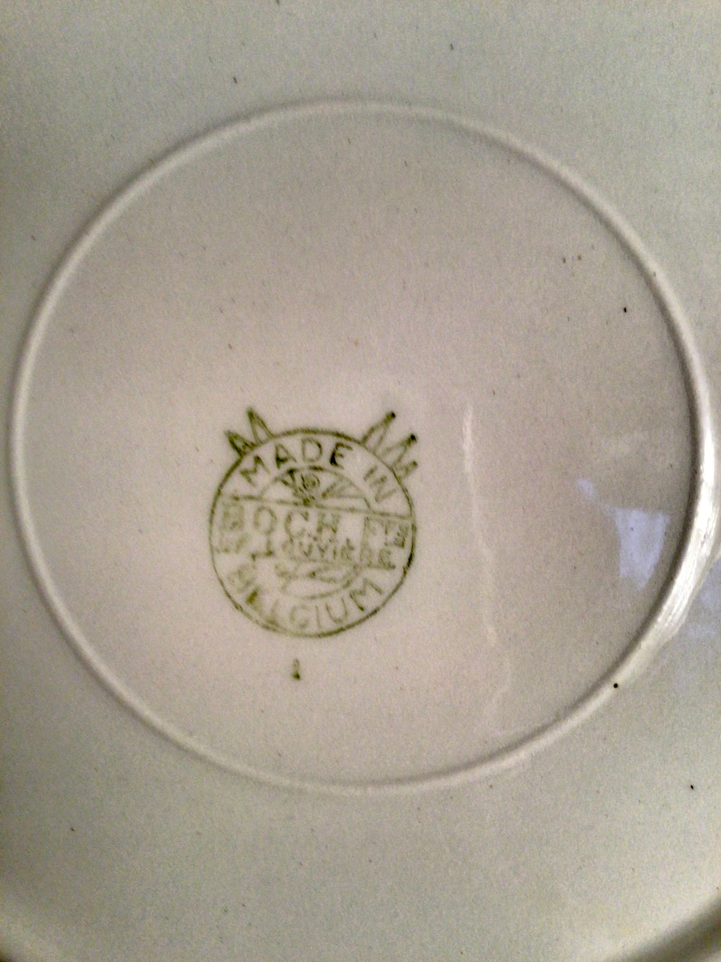 Dessertbord van Boch