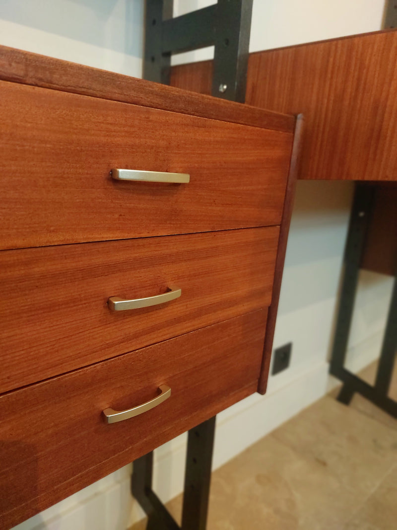 Vintage modulair wandsysteem