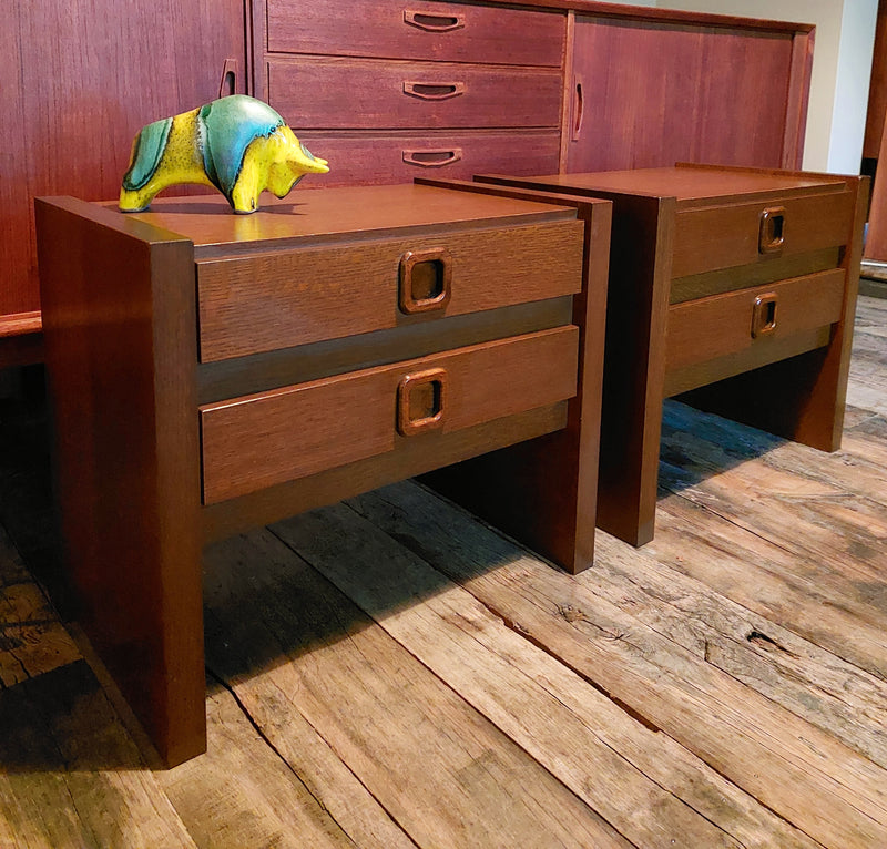 Vintage nachtkastjes