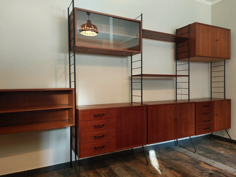 Vintages modulair wandmeubel