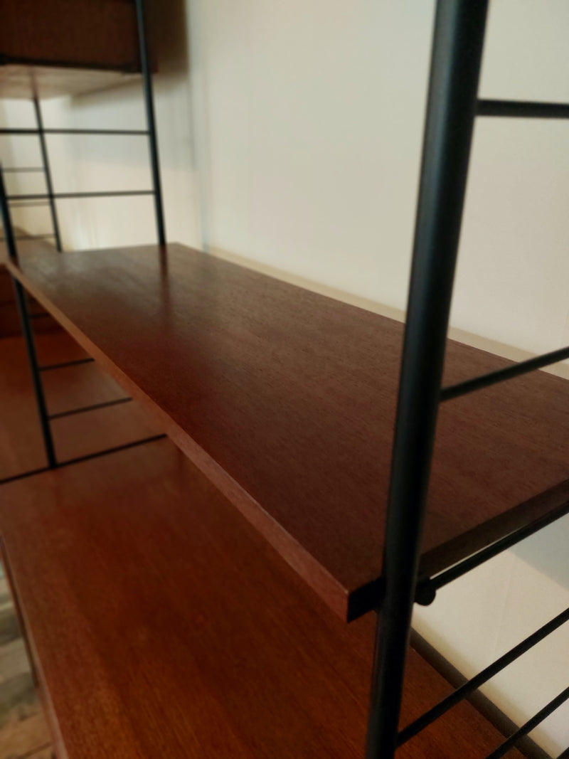 Vintages modulair wandmeubel