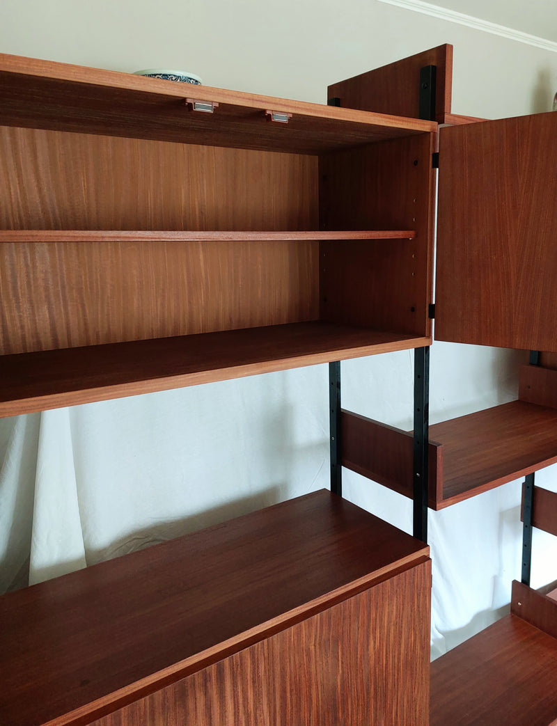 Vintage modulair wandmeubel