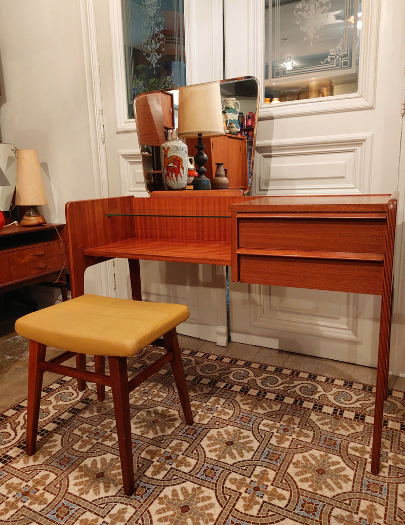 Vintage make-up tafel/bureau