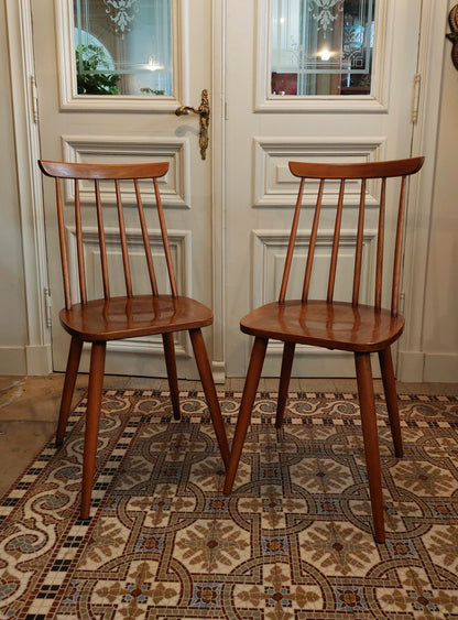 Vintage spijlenstoelen