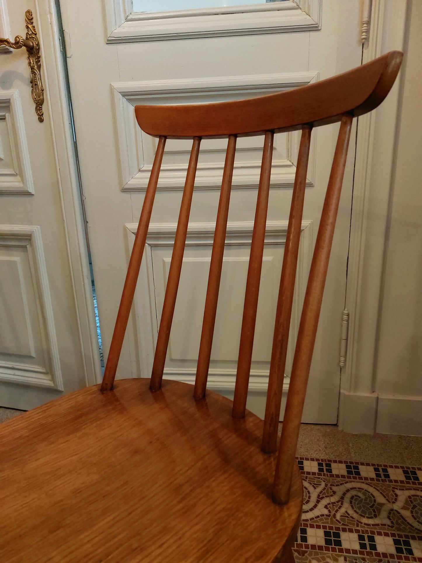 Vintage spijlenstoelen