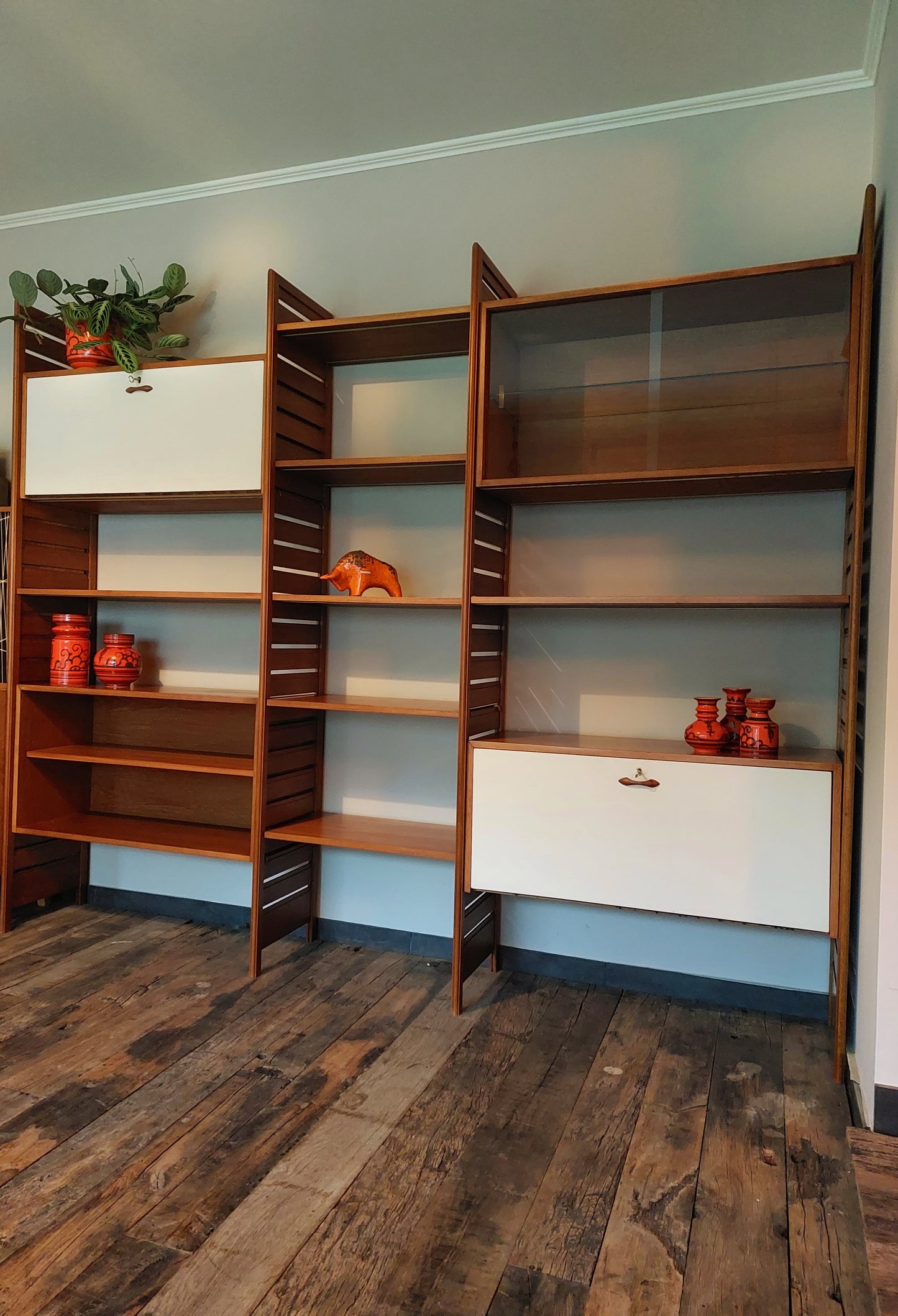 Vintage modulair wandsysteem