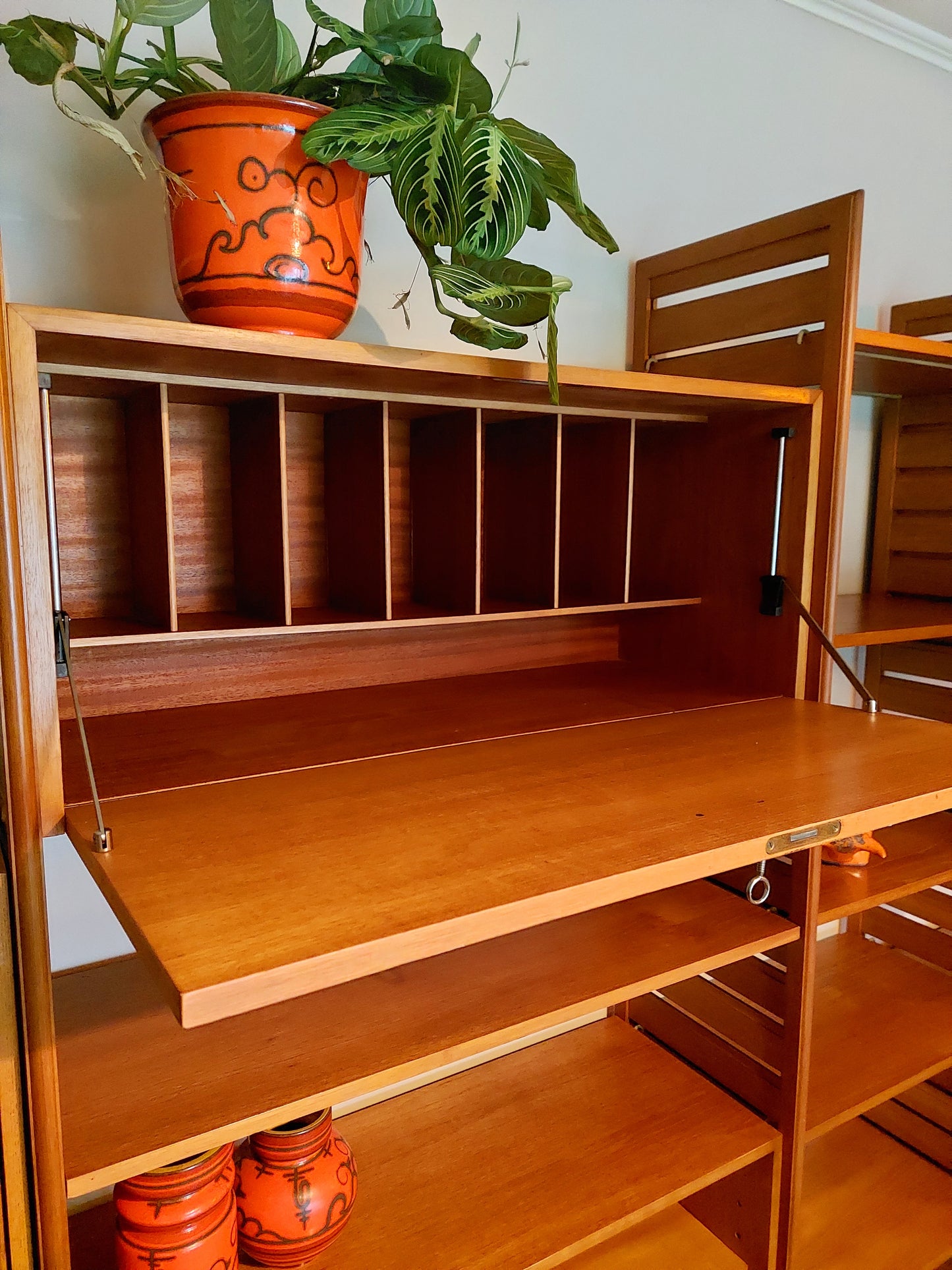 Vintage modulair wandsysteem