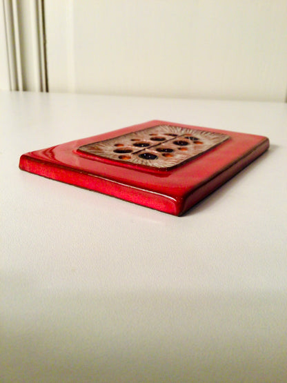 Vintage Oswald Tieberghien tegel