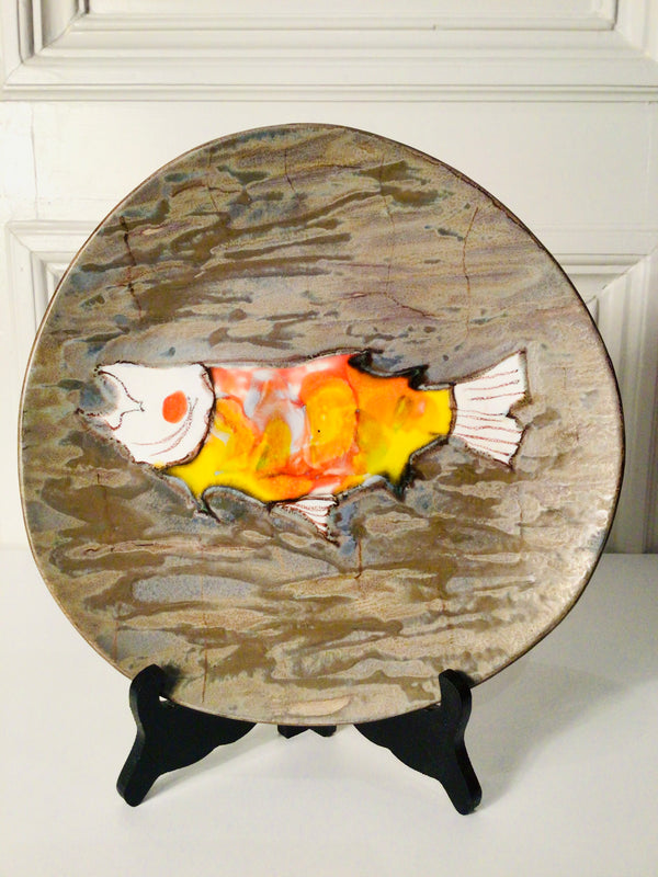 Vintage bord ‘Wilde zalm’