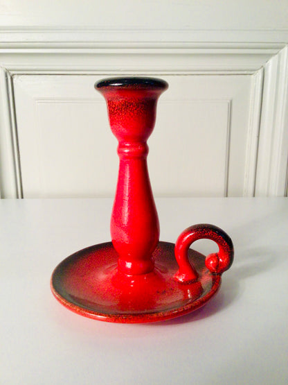 Vintage kandelaar in keramiek