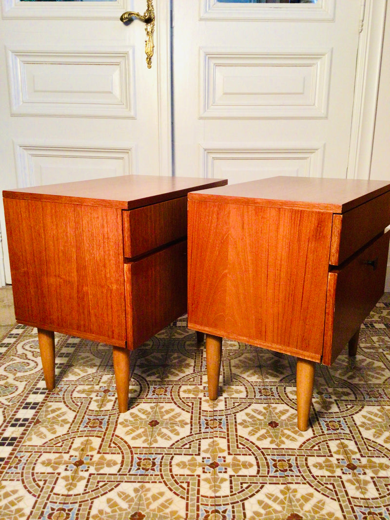 Vintage nachtkastjes