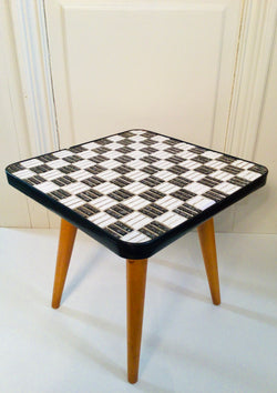 Vintage plantentafel