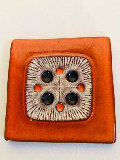 Vintage Oswald Tieberghien tegel