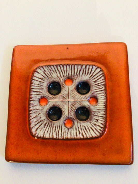 Vintage Oswald Tieberghien tegel