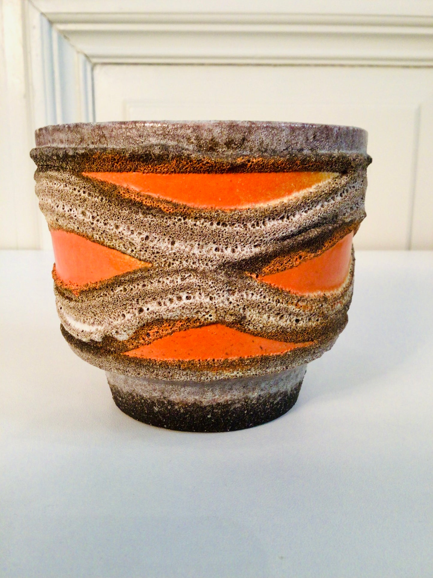 Vintage East-Germany bloempot