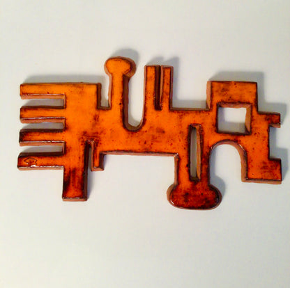 Vintage wandkeramiek