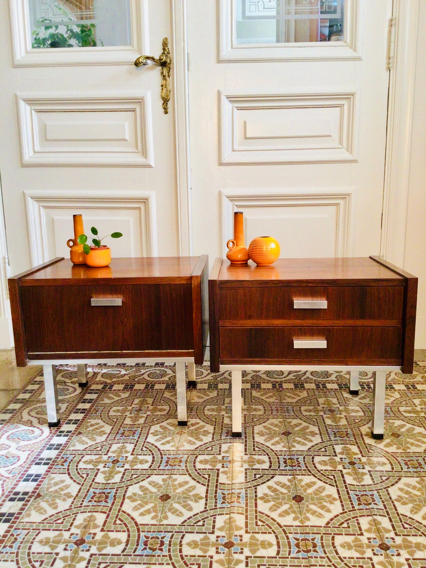 Vintage nachtkastjes