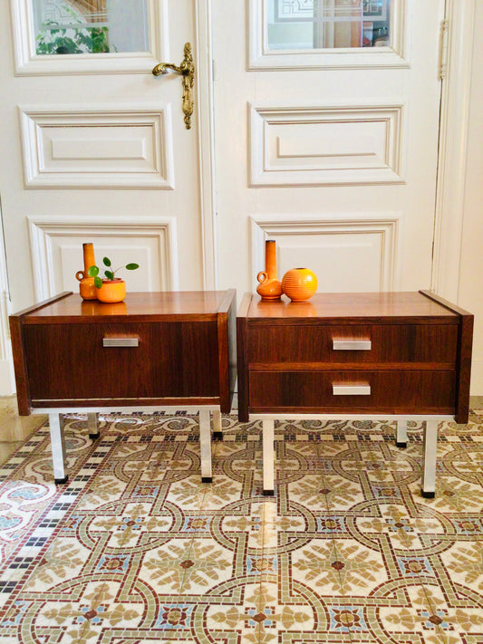 Vintage nachtkastjes