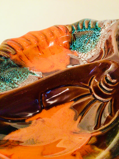 Vintage Vallauris tapasschaal