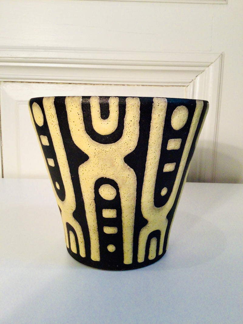 Vintage Mid-century bloempot