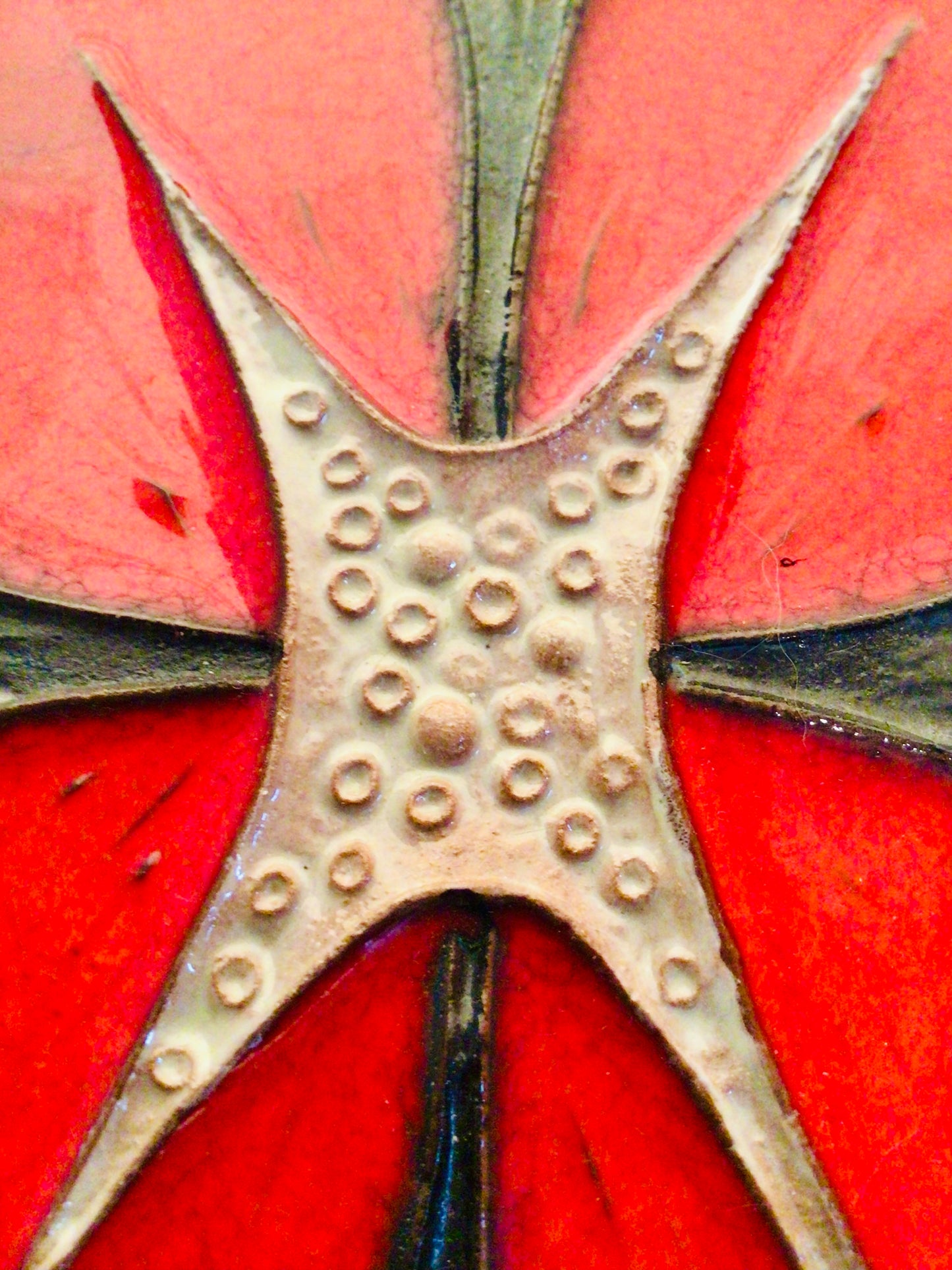 Vintage Oswald Tieberghien tegel