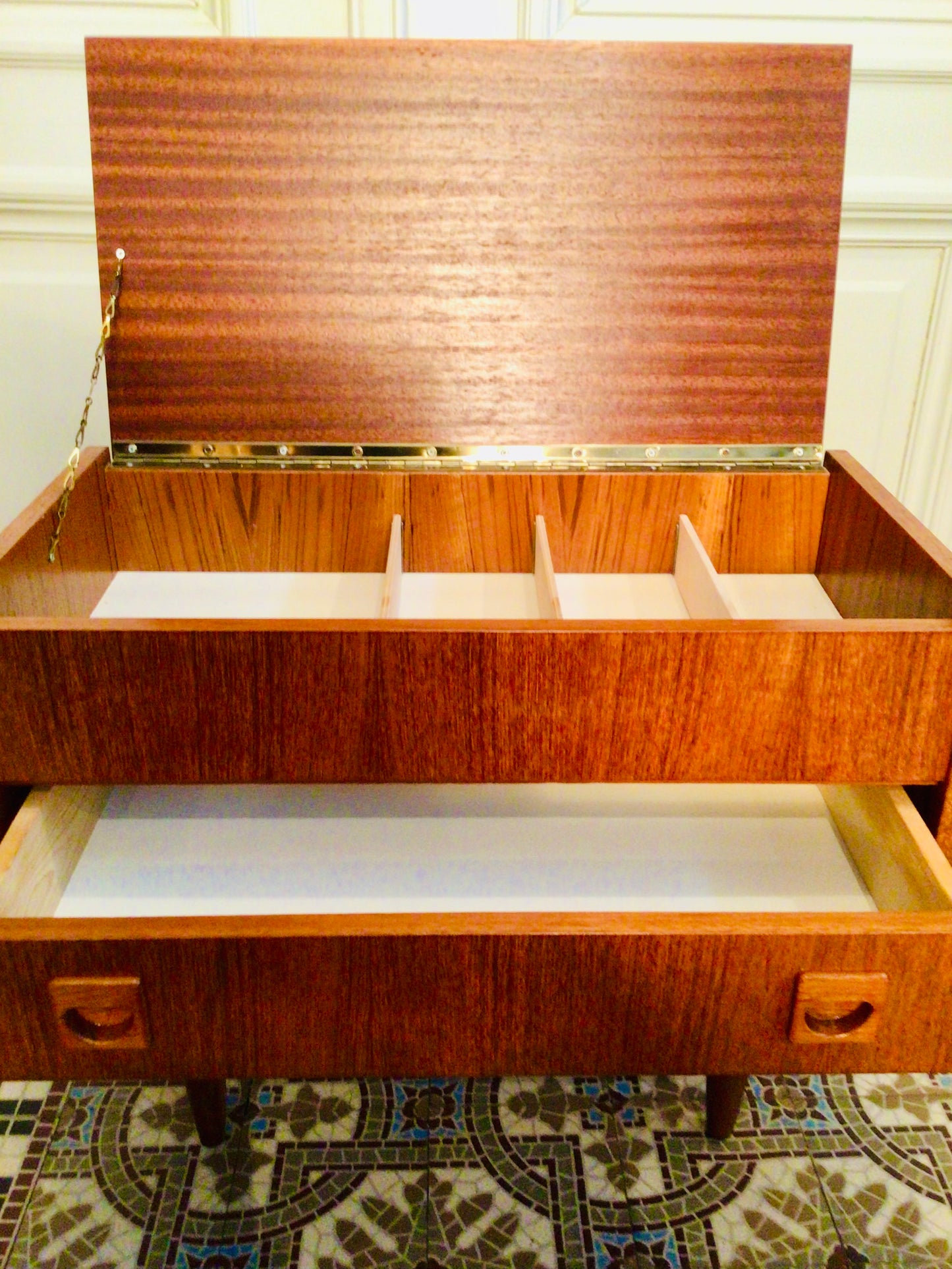 Vintage Deens naaikastje