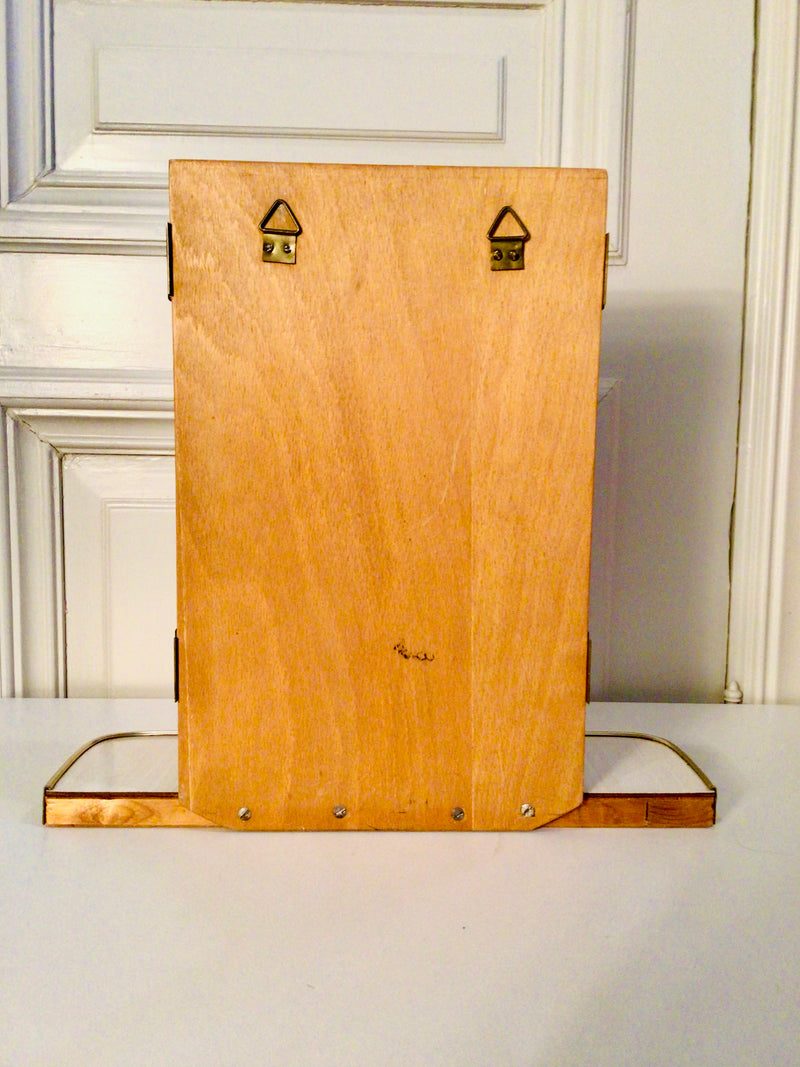 Vintage 3-luik spiegel
