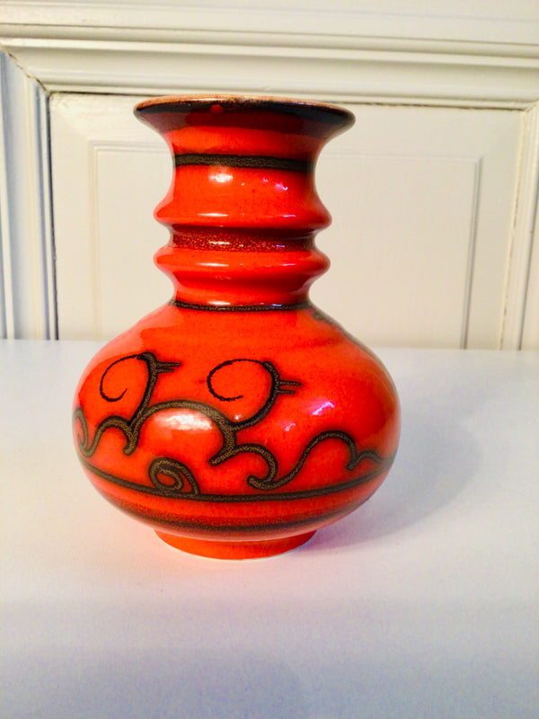 Vintage Gouda Plateel vaas