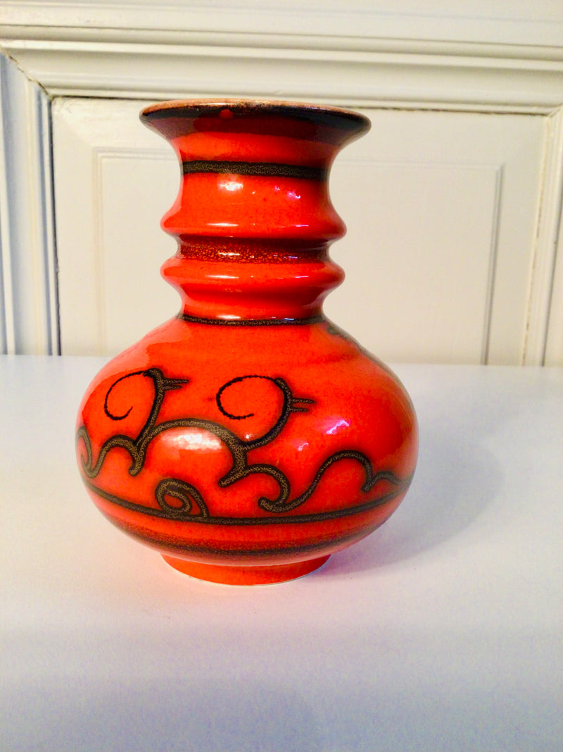 Vintage Gouda Plateel vaas
