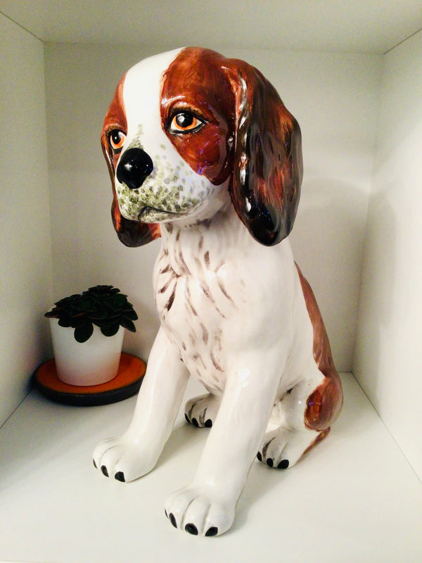 Vintage Cocker Spaniël puppy