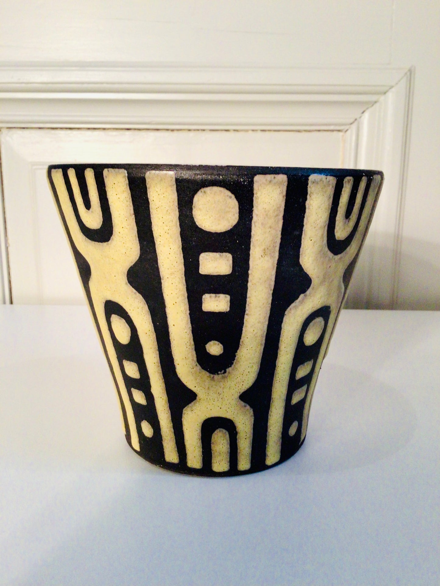 Vintage Mid-century bloempot