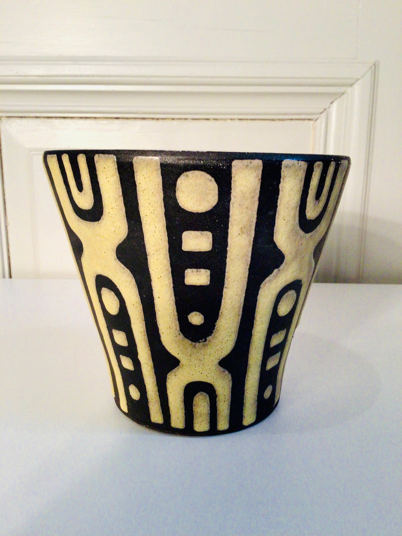 Vintage Mid-century bloempot