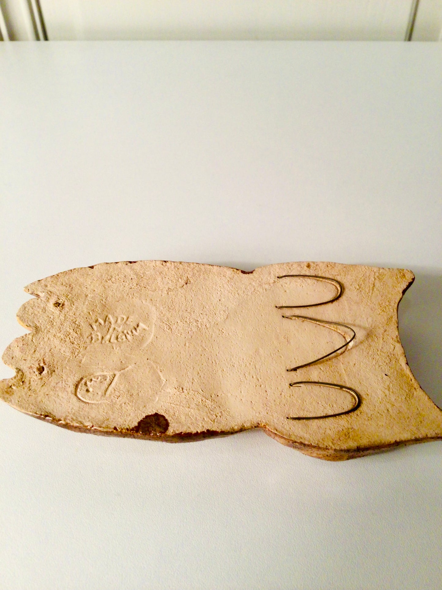 Vintage wandkeramiek - Uil