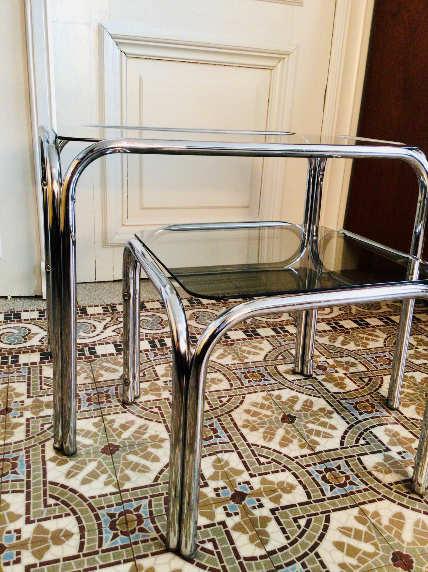 Vintage bijzettafeltjea