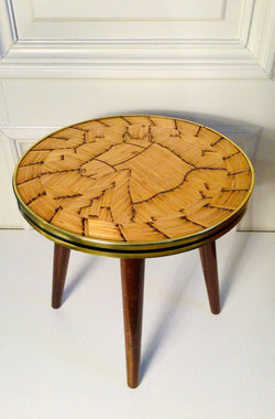 Vintage plantentafel