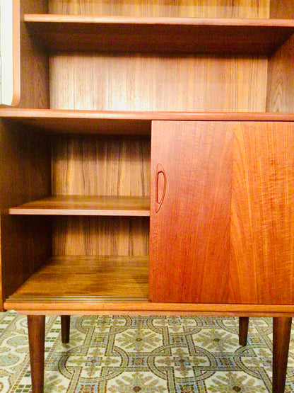 Vintage Deense boekenkast