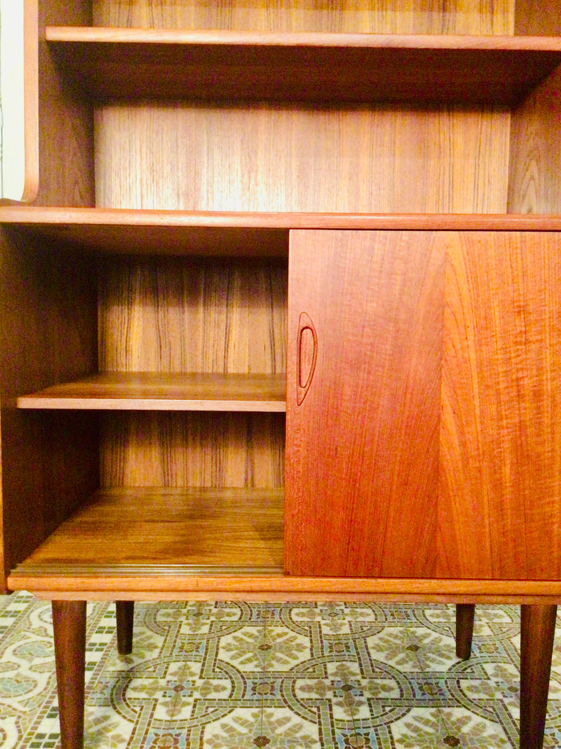 Vintage Deense boekenkast