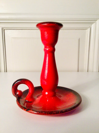 Vintage kandelaar in keramiek