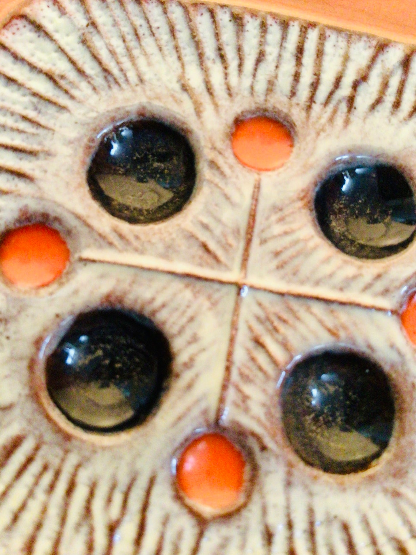 Vintage Oswald Tieberghien tegel