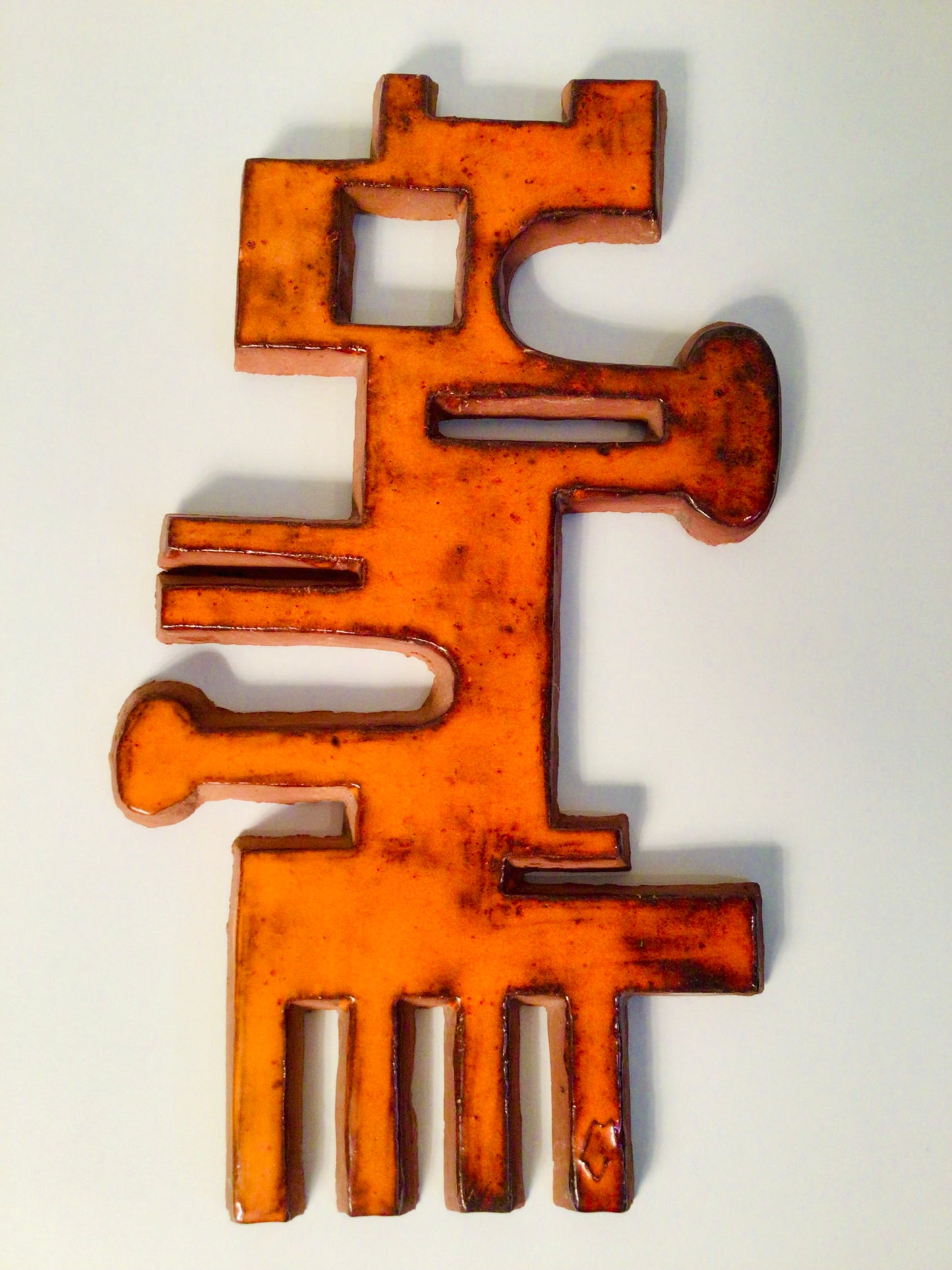 Vintage wandkeramiek