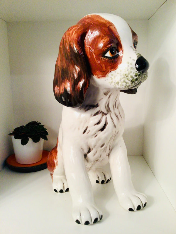 Vintage Cocker Spaniël puppy