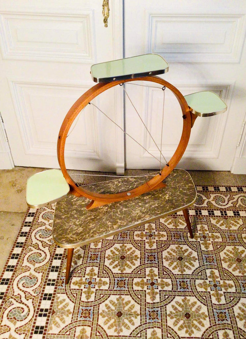 Vintage plantentafel