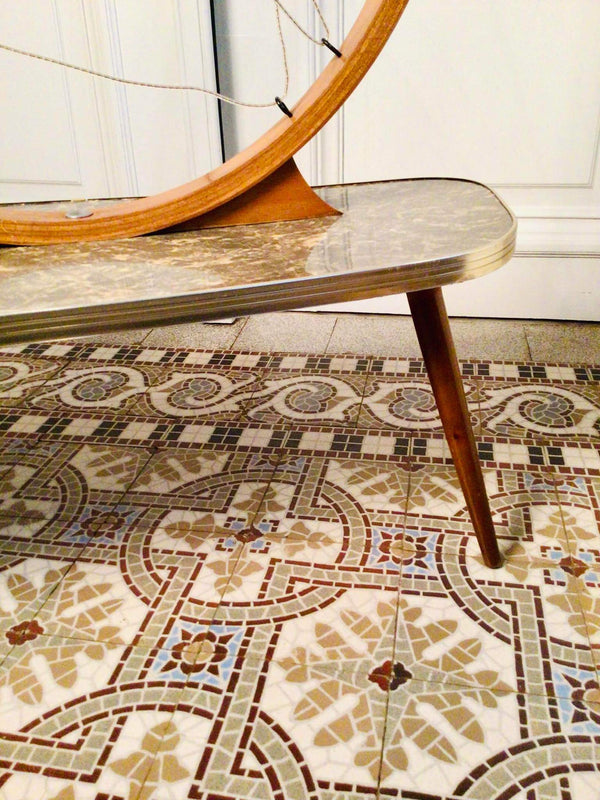 Vintage plantentafel