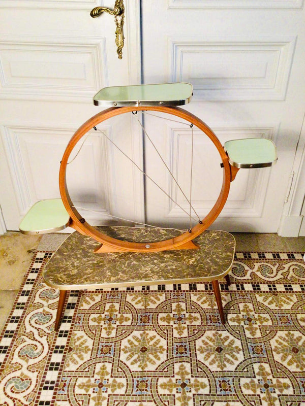 Vintage plantentafel