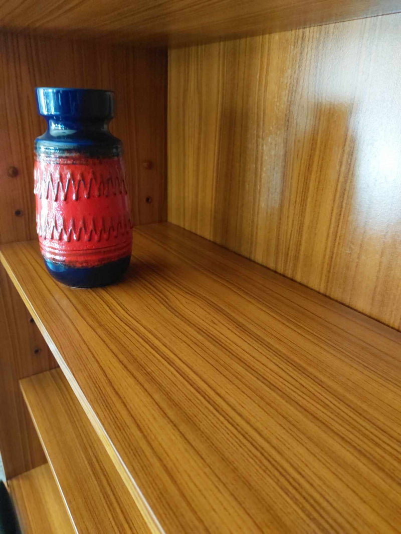 Vintage open kast met opbergruimte