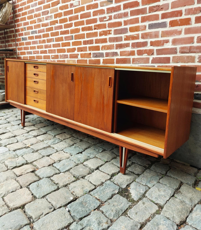 Vintage XXL dressoir, ontworpen door Omer Lefèvre