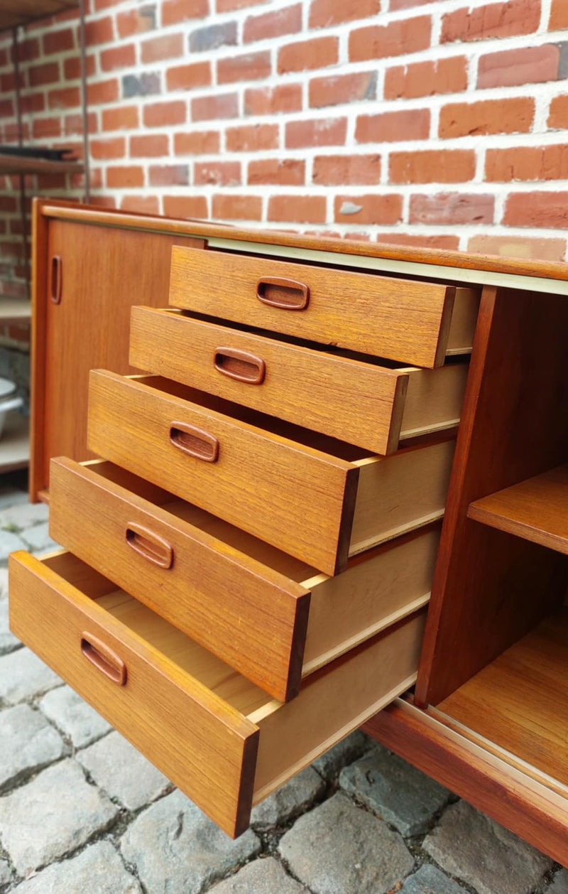 Vintage XXL dressoir, ontworpen door Omer Lefèvre